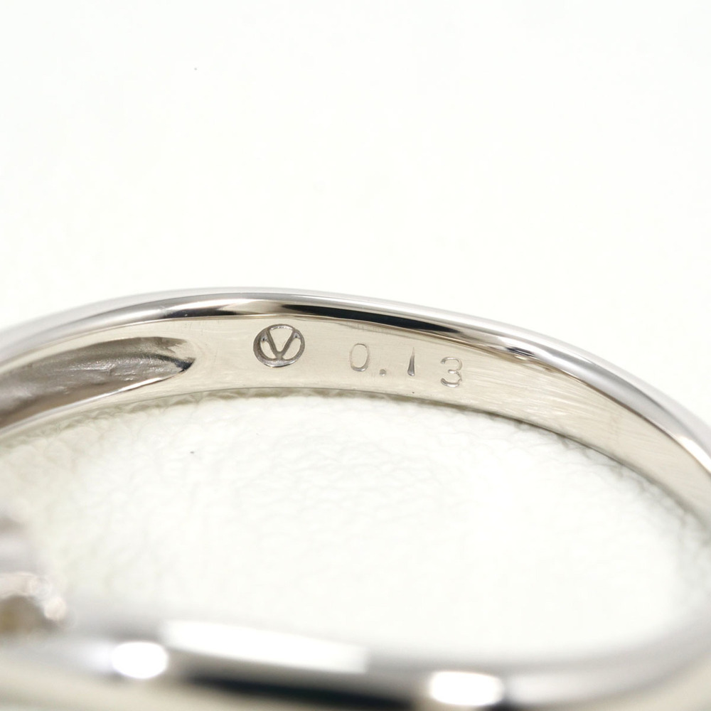 VINTAGE Silver Diamond Ring - Picture 5 of 7